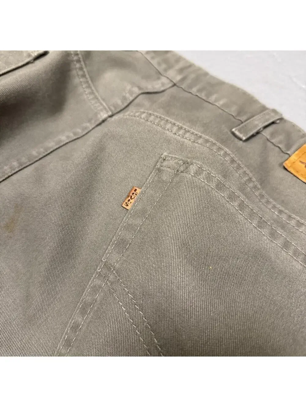 Vintage 1995 Levis Orange Tab Green 545 Loose Fit Pants